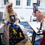 Ryan Woods, a.k.a. Lady Maga USA, is seen during the Conservative Political Action Conference.